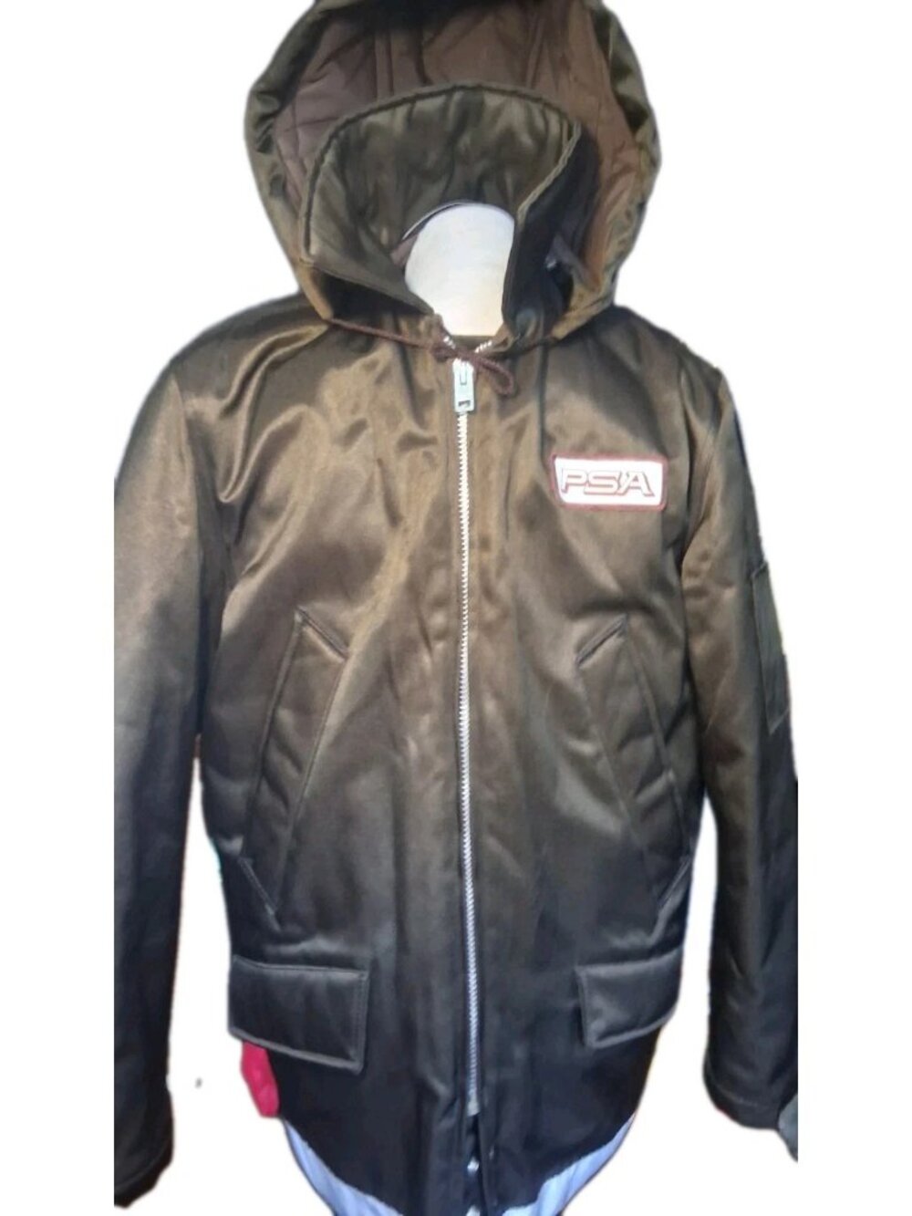 Vintage Antler PSA Pacific Southwest Airlines Ground Crew Hood Jacket M USA